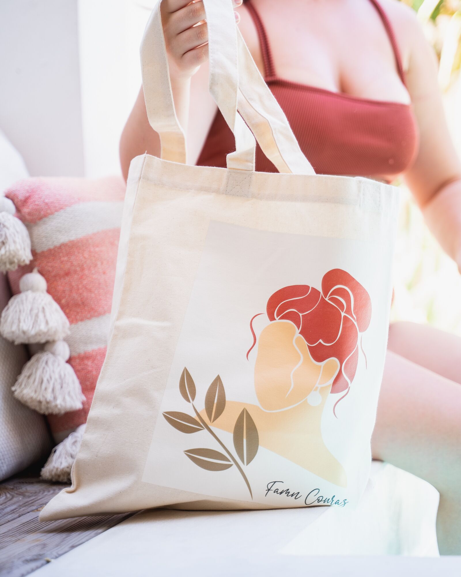Tote bag - FANM COURAZ