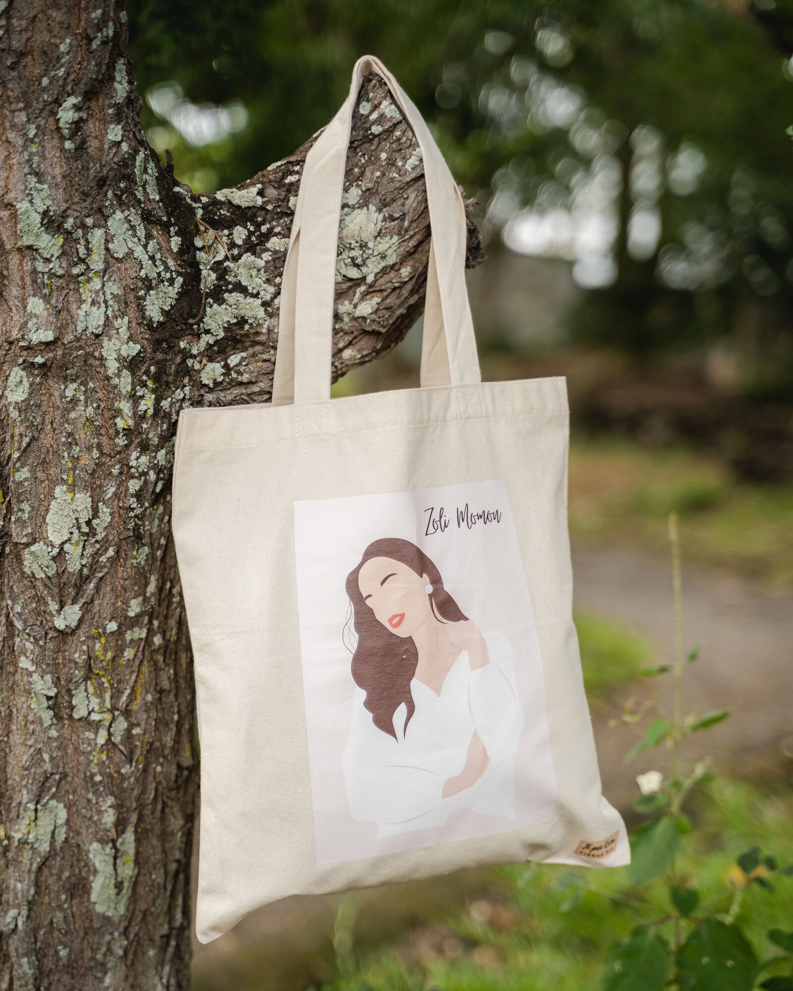 Tote Bag Blanc - Zoli Momon