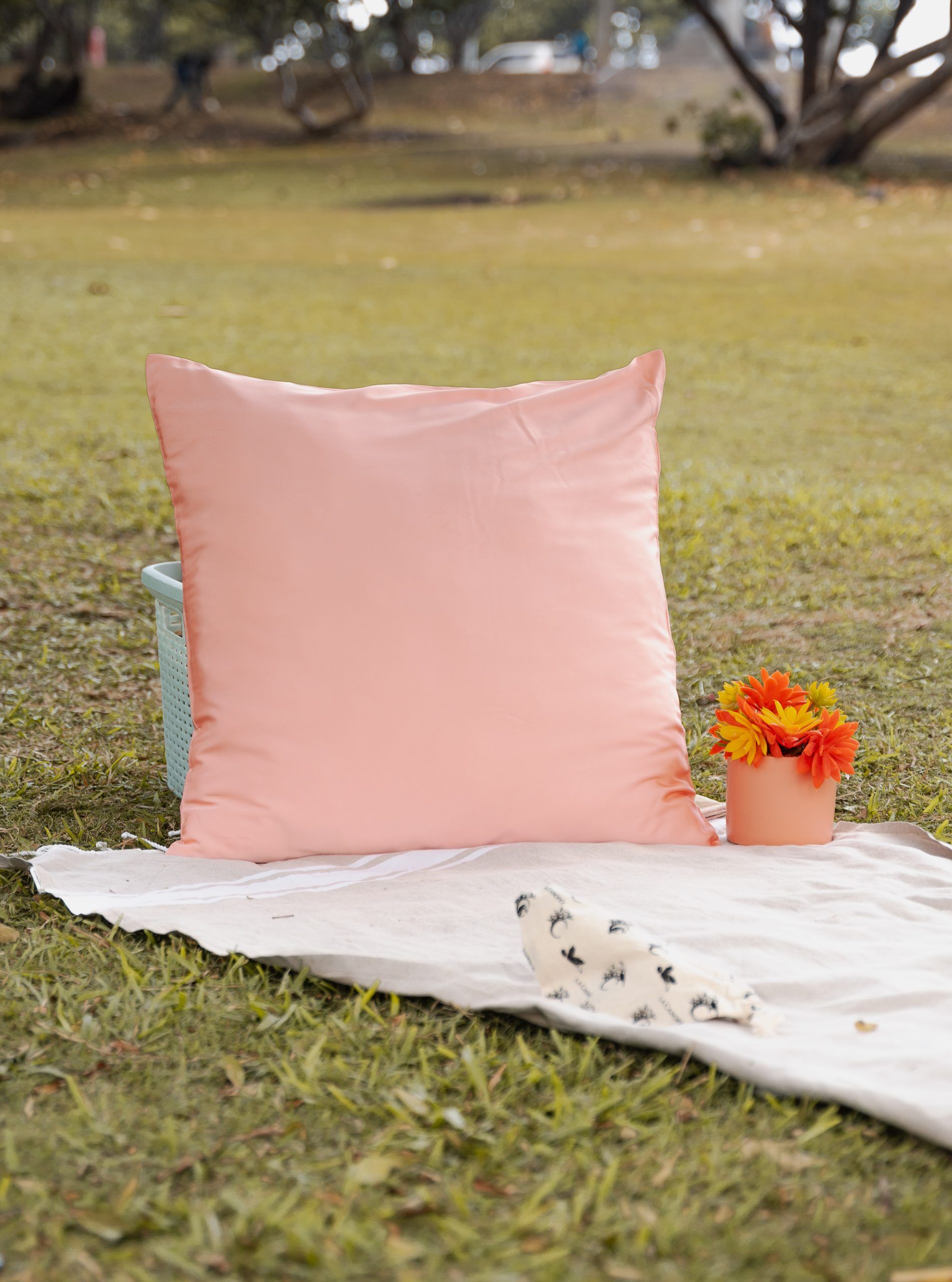 Taie d'oreiller satin de soie – Image 3