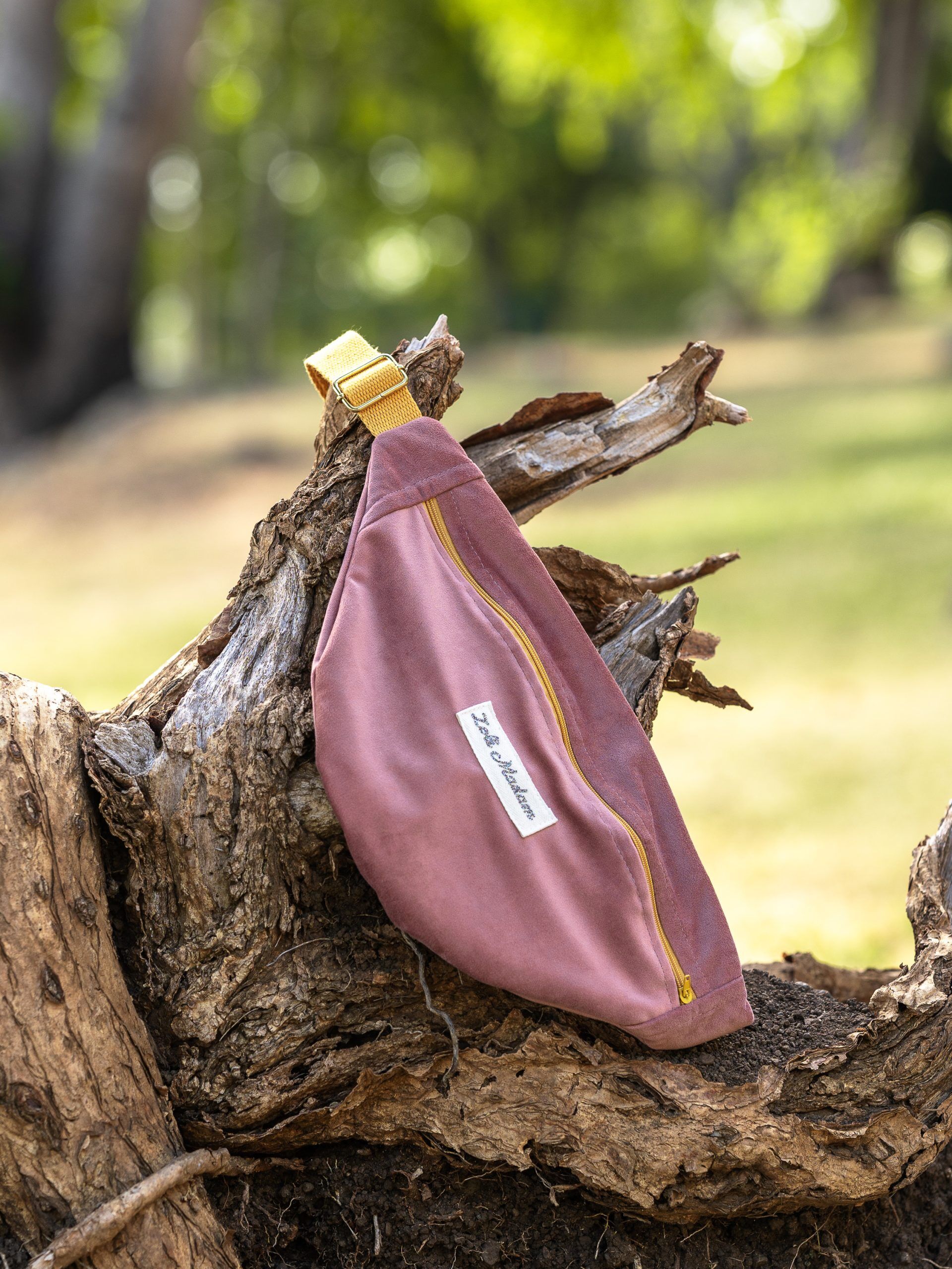 Sac banane en velours – Image 5