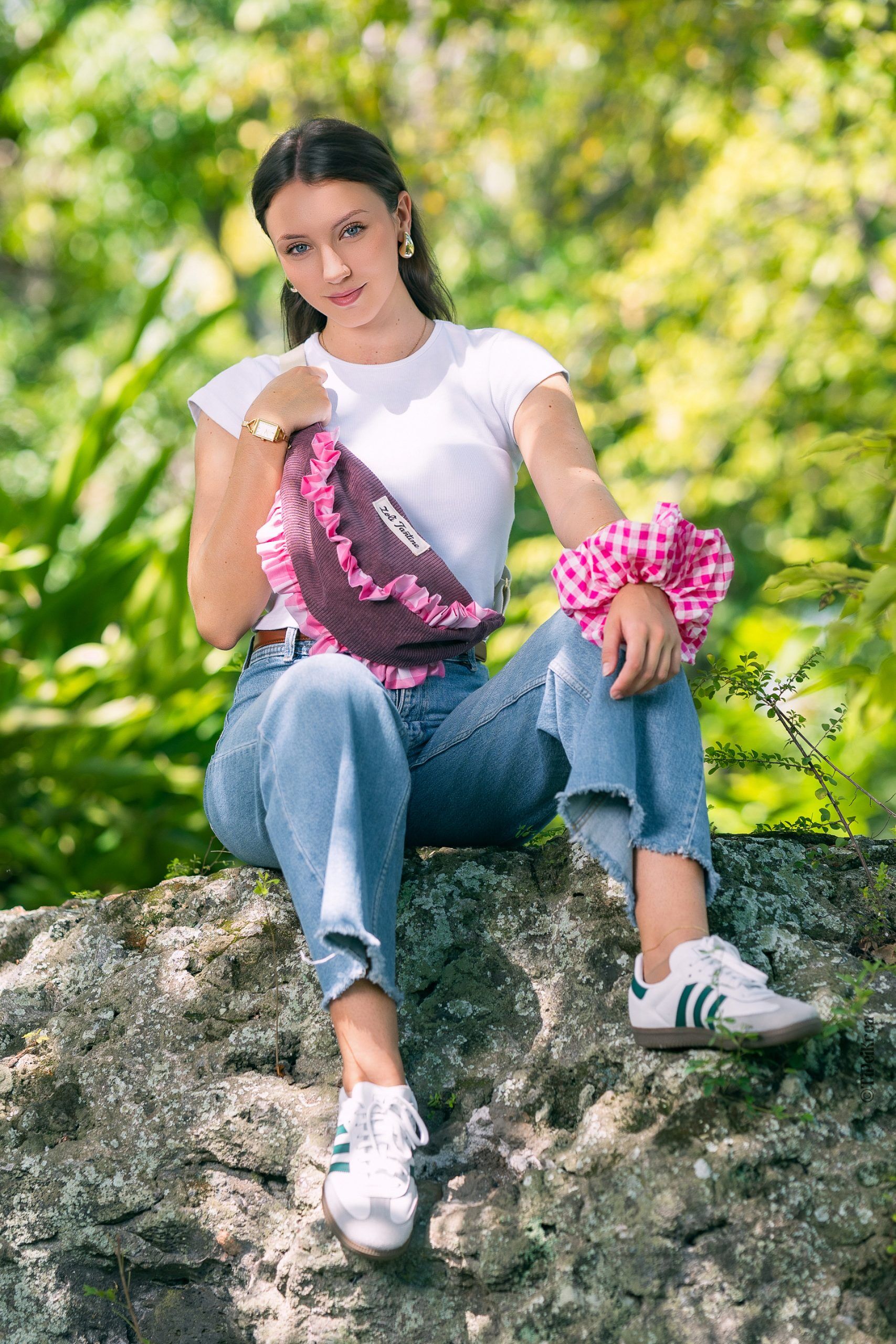 Sac demi-lune froufrou – Image 4