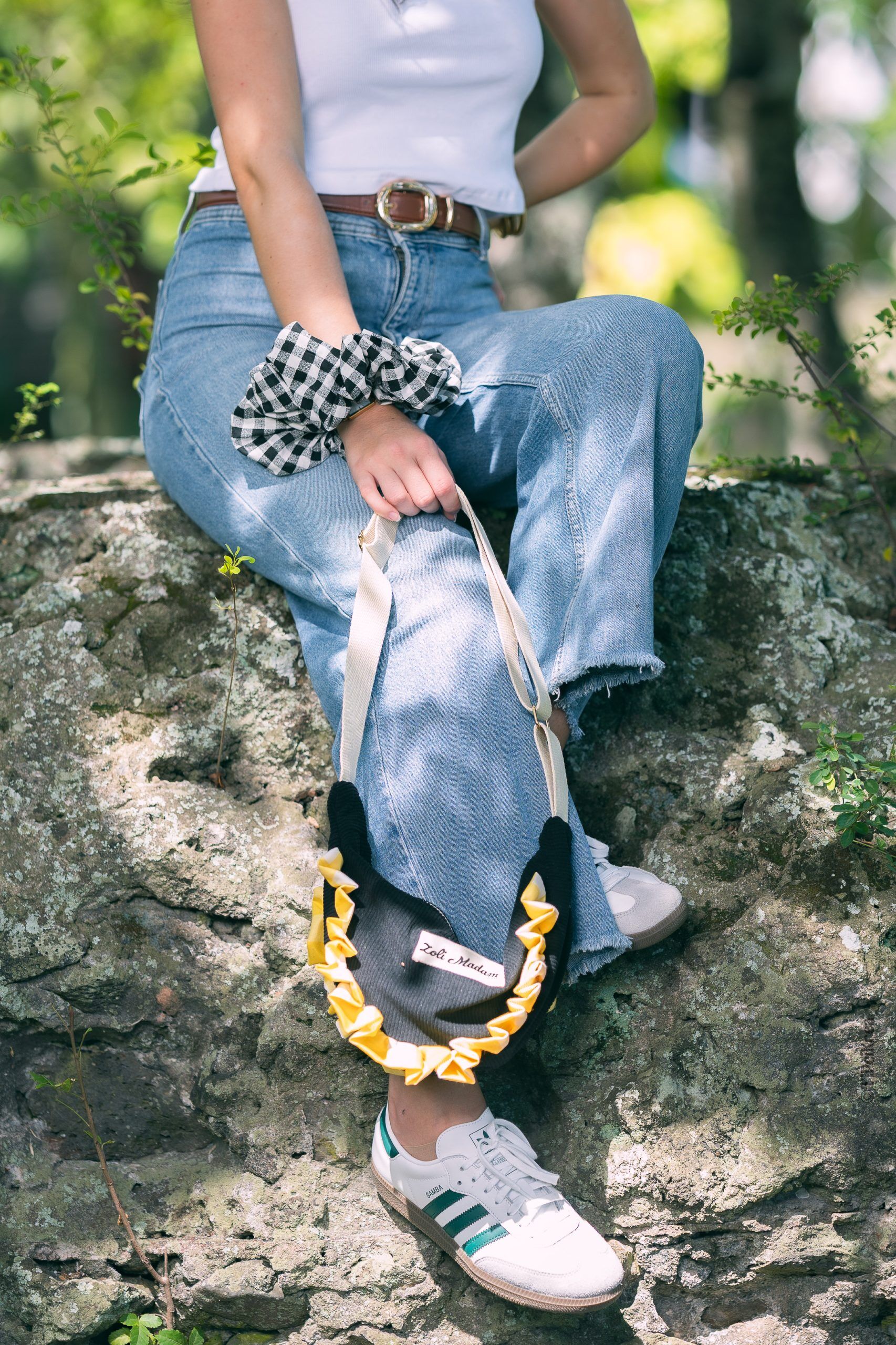 Sac demi-lune froufrou – Image 6