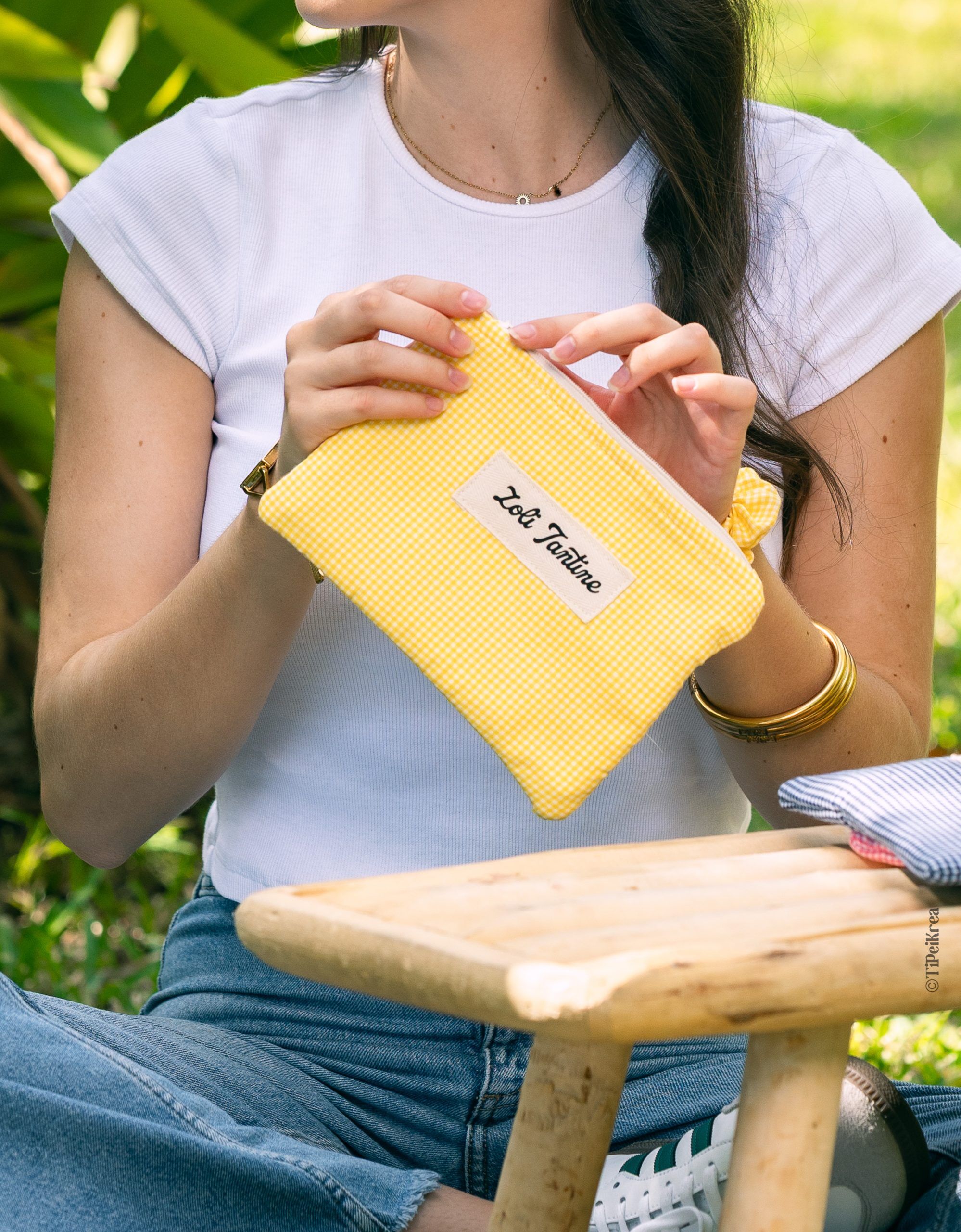 Pochette plate & chouchou – Image 4