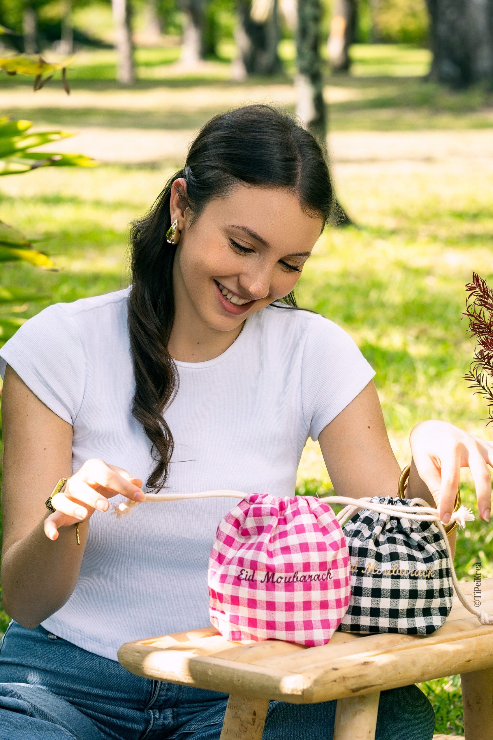 Ti pochon chouchous Vichy – Image 3